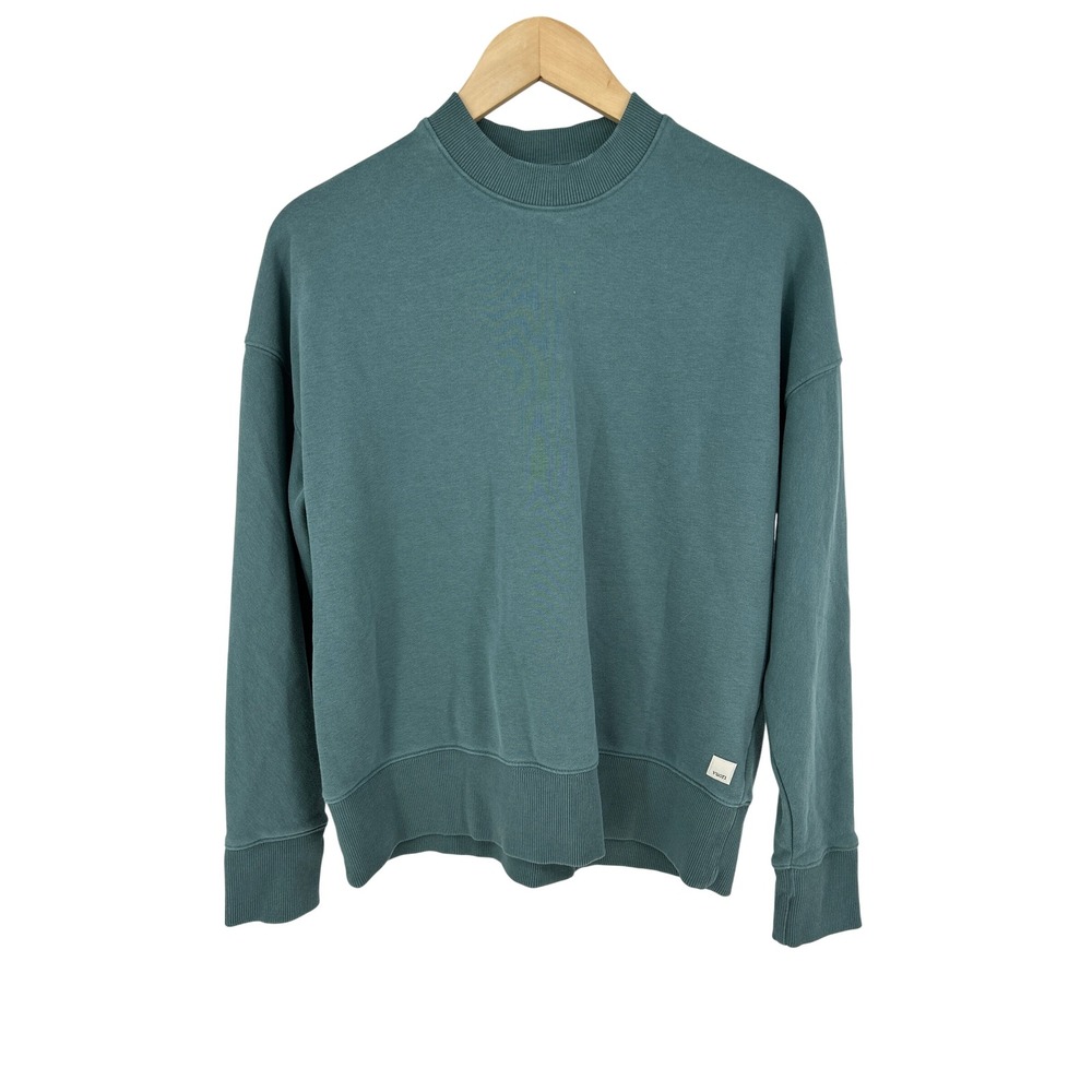 Vuori Restore Crewneck Sweatshirt Womens XS Mock Neck Pullover